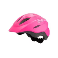 Kaski rowerowe - Dziecięcy kask rowerowy Rogelli START | PINK 52-56cm - miniaturka - grafika 1