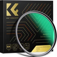 Filtry fotograficzne - Filtr Kf FILTR UV Ultra Low Reflection K&F CONCEPT NANO-X MRC 82 mm 82mm / KF01.2468 - miniaturka - grafika 1