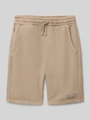 Spodnie i spodenki dla chłopców - Szorty z dzianiny dresowej z elastycznym pasem model ‘RYDAR’ - miniaturka - grafika 1