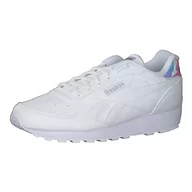 Sneakersy damskie - Reebok Damskie sneakersy Rewind Run, Ftwr białe srebro metalizowane Ftwr białe, 38.5 EU - miniaturka - grafika 1