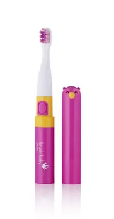 Brush-Baby Go-Kidz Podróżna szczoteczka soniczna, różowa, 1 sztuka - Szczoteczki do zębów dla dzieci - miniaturka - grafika 3