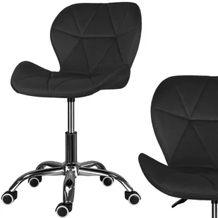 Fotel biurowy, krzesło biurowe KRZESŁO OBROTOWE BIUROWE FOTEL DO BIURKA WELUROWY - Fotele i krzesła biurowe - miniaturka - grafika 2