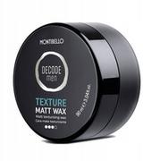 Kosmetyki do stylizacji włosów - Montibello Decode Texture Men Matt Wax 90ml Wosk matujący - miniaturka - grafika 1