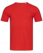 Koszulki męskie - T-shirt męski Koszulka męska bawełniana STEDMAN ST9400 Crimson Red XL - miniaturka - grafika 1