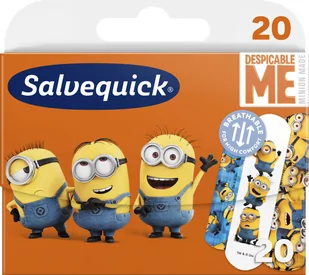 Salvequick CEDERROTH Plastry minionki - 20 szt. - Apteczki i materiały opatrunkowe - miniaturka - grafika 1