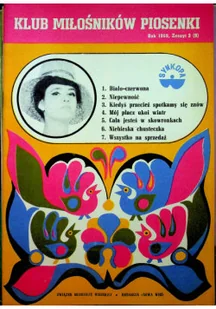 Klub Miłośników Piosenki Zeszyt 3 - Książki o kulturze i sztuce - miniaturka - grafika 1