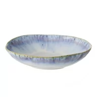 Miski i półmiski - Biało-niebieska kamionkowa miska na makaron Costa Nova Brisa, ⌀ 23 cm - miniaturka - grafika 1