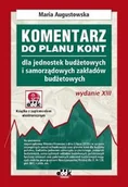 Finanse, księgowość, bankowość - Komentarz do planu kont dla jednostek budżetowych i samorządowych zakładów budżetowych - miniaturka - grafika 1