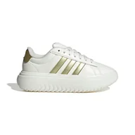 Półbuty damskie - Damskie Buty ADIDAS GRAND COURT PLATFORM JR0699 – Biały - miniaturka - grafika 1