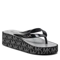Buty dla dziewczynek - Japonki MICHAEL KORS KIDS MK100956 Black/Gray - miniaturka - grafika 1
