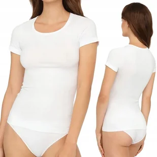 T-SHIRT bezszwowy GATTA koszulka damska - M - Koszulki i topy damskie - miniaturka - grafika 1