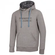 Bluzy sportowe męskie - Męska bluza Ocún Hoodie Men Rozmiar: M / Kolor: szary - miniaturka - grafika 1
