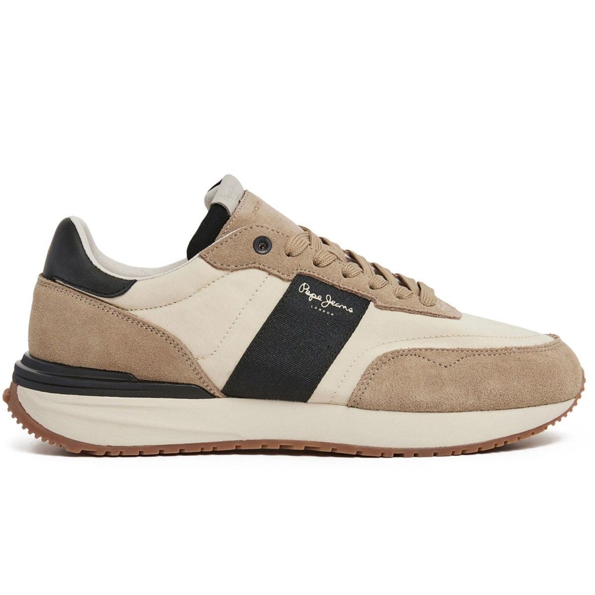 Buty męskie Pepe Jeans Buster Tape beżowe sneakersy-44