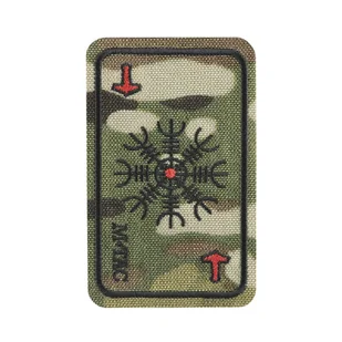 M-Tac - Naszywka haftowana Karta HeĹm Grozy - Multicam - 51392008 - Odzież taktyczna i umundurowanie - miniaturka - grafika 1