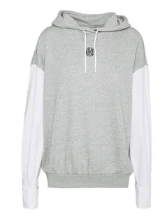 BLUZA NIKE SZARA KOSZULOWE RĘKAWY DD5052063 XS - Bluzy damskie - miniaturka - grafika 1