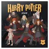 Kalendarze - Harry Potter Graphic - kalendarz 2024 - miniaturka - grafika 1