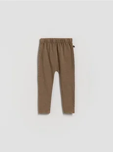 Reserved - Bawełniane legginsy - brązowy - Spodenki dla niemowląt - miniaturka - grafika 1
