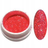 Ozdoby do paznokci - Indigo Pyłek Efekt Pixel Neon Pink Różowy 2,5g - miniaturka - grafika 1