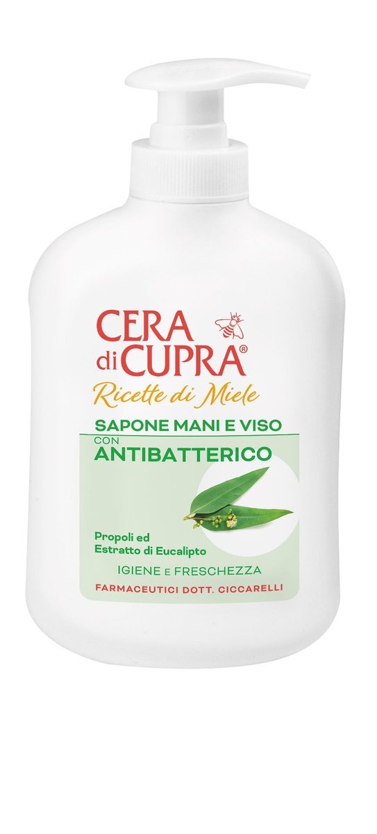 Cera di Cupra Mydło Antybakteryjne do Rąk i Twarzy 200 ml - Propolis i Eukaliptus
