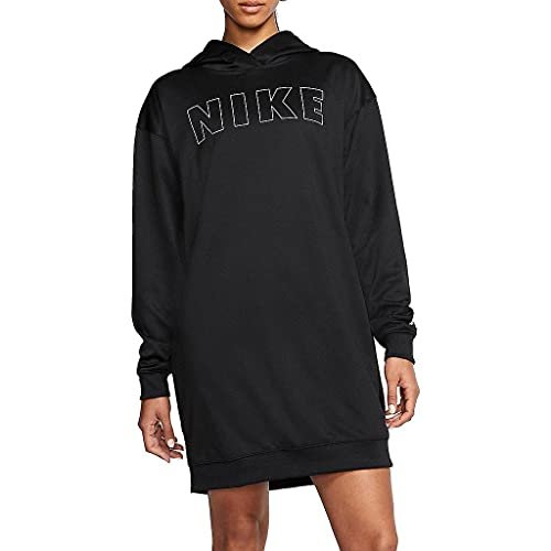 Nike Air Drepk damska sukienka czarny Black/White/Ice Silver m