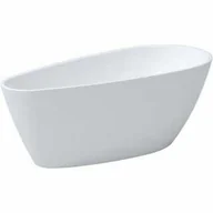 Wanny - Besco WAS-170-GGR GOYA A-LINE wanna wolnostojąca maskownica syfonu z przelewem grafitowa 170 x 80 - miniaturka - grafika 1