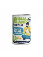 Mokra karma dla psów - ANIMAL ISLAND Everyday Indyk z Przepiórką 400g bezzbożowa karma human grade - miniaturka - grafika 1