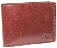 Portfele - Portfel Męski Skórzany EL FORREST Mały Skóra Bydlęca Poziomy 916 A 28 BRĄZOWY RFID 11 x 8 x 2 [cm] - miniaturka - grafika 1