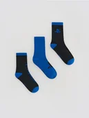 Skarpetki dla dzieci - Reserved - Skarpetki Playstation 3 pack - czarny - miniaturka - grafika 1