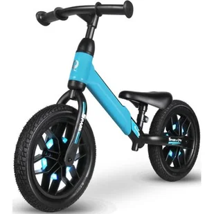 Qplay Qplay Rowerek Biegowy Spark Blue 3871 - Rowerki biegowe - miniaturka - grafika 1