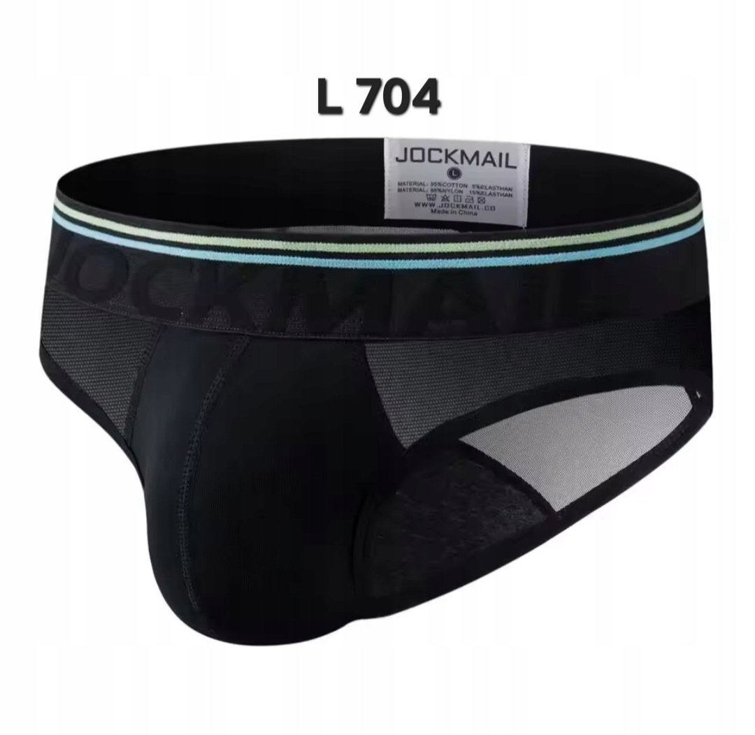 Męska bielizna, slipy marki JOCKMAIL rozmiar L, nowe majtki (704)
