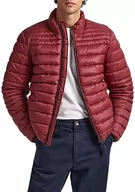 Kurtki męskie - Pepe Jeans Kurtka męska Balle Puffer, Czerwony (bordowy), S - miniaturka - grafika 1