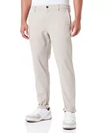 Spodnie męskie - BOSS Spodnie męskie, płaskie, szary (Open Grey), 3634 - miniaturka - grafika 1