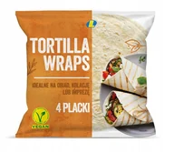 Pieczywo chrupkie - Lewiatan Tortilla Wraps - 240g 4 Placki - miniaturka - grafika 1