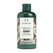 Kosmetyki do kąpieli - The Body Shop Shower Cream wegański kremowy żel pod prysznic Coconut 250ml - miniaturka - grafika 1