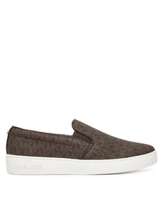 MICHAEL Michael Kors Tenisówki Keaton Slip On 43F7KTFP1B Brązowy - Trampki damskie - miniaturka - grafika 1