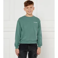 Bluzy dla chłopców - CALVIN KLEIN JEANS Bluza Regular Fit - miniaturka - grafika 1