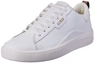 Trampki męskie - Guess Verona, Trampki Męskie, Bianco, 45 EU - miniaturka - grafika 1
