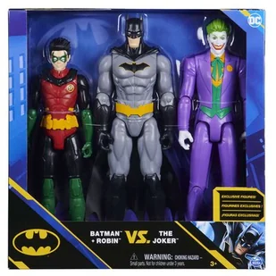 Zestaw 3 Figurek Batman Robin Joker 30Cm - Figurki dla dzieci - miniaturka - grafika 1
