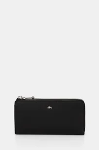 Lacoste portfel damski kolor czarny NF4765DZ - Portfele - miniaturka - grafika 1