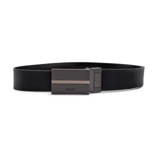 BOSS BLACK Skórzany dwustronny pasek Osgar_Sr35_pdi - Paski - miniaturka - grafika 1