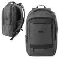 Plecaki - Wytrzymały Plecak Podróżny RGL PL14 GRAFITOWY 43 x 29 x 12 [cm] - miniaturka - grafika 1