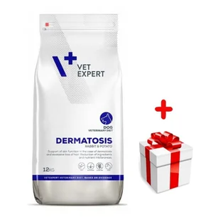 vetexpert Veterinary Diet Dog Dermatosis Rabbit&Potato 12 kg - Sucha karma dla psów - miniaturka - grafika 6