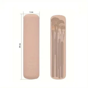 Silikonowe etui na pędzle do makijażu 20 cm PZ44WZ2 - Pędzle do makijażu - miniaturka - grafika 5