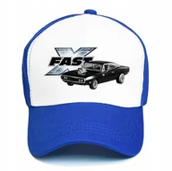 Czapki i chusty sportowe męskie - Czapka Atrament Daszek Dla Fana FAST FURIOUS Wzory - miniaturka - grafika 1