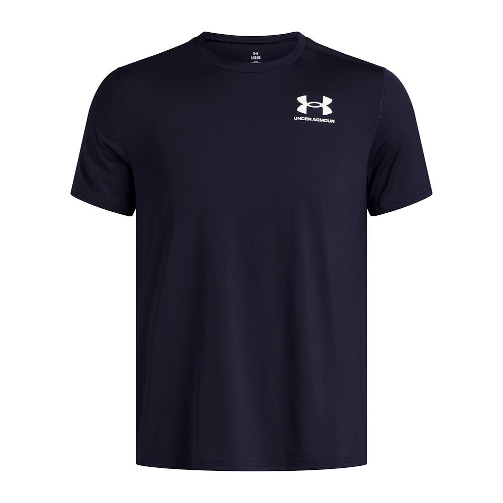 Koszulka męska Under Armour Heatgear Fitted SS Midnight Navy/White L