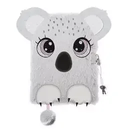 Pamiętnik z kłódką A5/96K włochacz Koala - ST-MAJEWSKI - Notesy i bloczki - miniaturka - grafika 1