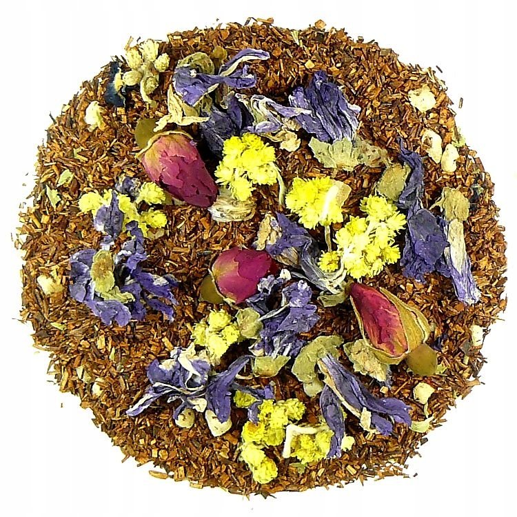 Herbata Premium Złoto Inków Rooibos Pąki Róży 1kg Nowa Receptura