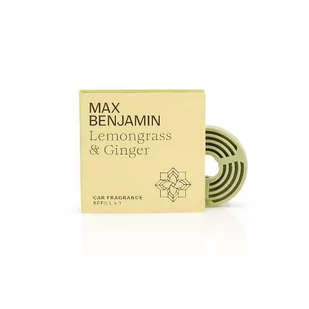 Car Fragrance Refill PREMIUM Max Benjamin - Lemongrass & Ginger - Zapachy samochodowe - miniaturka - grafika 1