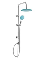 Zestawy prysznicowe - Invena Kameleon AU-26-004-G chrom turkus AU-26-004-G - miniaturka - grafika 1