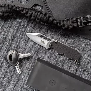 SOG - Nóż survivalowy Instinct Mini - Czarny - NB1002-CP - Noże - miniaturka - grafika 1